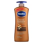 Vaseline Body Lotion Cocoa Radiant With Cocoa Butter Intensive Care 600ml