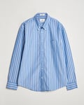 GANT Rel Herigate Poplin Stripe Shirt Lapis Blue