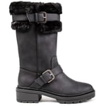 Rocket Dog Womens Igloo Boots - Black - Size UK 7