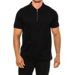 Karl Lagerfeld Mens Short sleeve polo 745080 men - Black - Size Medium