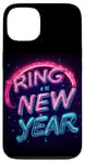 Coque pour iPhone 13 Bague vibrante dans le costume de discours du Nouvel An