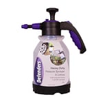 Defenders STV033 Pulvérisateur robuste à pression avec lance, 1,5 l, (utilisation dans les jardins avec herbicides, pesticides et engrais, utilisation domestique pour arroser ou asperger les plantes ainsi que pour le nettoyage)