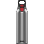 SIGG - Insulated Water Bottle - Thermo Flask Hot & Cold One Light - With Fruit Strainer - Leakproof - BPA Free - 18/8 Stainless Steel - Brushed - 0.55L