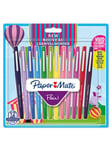 Paper Mate Flair filtspetspennor | Mediumspets (0,7 mm) | Carnival färger | 12 stycken