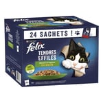 Felix tendres effilés en gelée - sélection mixte avec légumes 4(24x85g)