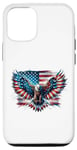 Coque pour iPhone 15 Pro Aigle USA Flag Patriotic 4th of July T-shirt