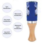 Roller Massager Multi Functional Handheld Face Eye Moxibustion Massager Purp LVE