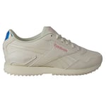 Reebok Homme Royal Glide Ripple Clip 2 Baskets, Classic White/Pink Glow/Classic White, 40 EU