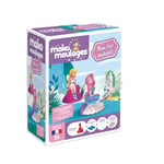 Mako moulages Trio Enchantée – Fée – Sirène – Licorne-kit de Loisirs créatif-Plâtre et Peinture – 1 Moule en Latex Rouge – Activité Manuelle-Made in France-A partir de 5 Ans, 39120