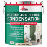 Peinture anti condensation anti odeur moisissure Ivoire Clair - RAL 1015 2.5 L