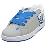 DC Shoes Court Graffik Mens Skate Trainers in Grey Blue - 8 UK