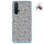 Housse En Gel TPU Pour Realme X3 SUPERZOOM / X50 5G Design Lettres Dessins