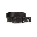 Volcom Clone Ceinture Homme, Noir, FR : Medium/Large (Taille Fabricant : 38)