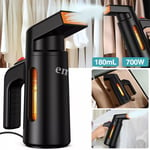 700W Portable Handheld Garment Clothes Steamer 180ML Fast Heat-up Home Travel UK