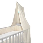 Najell Sänghimmel Muslin Ivory White