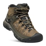 KEEN Homme Targhee 3 Mid Waterproof Chaussure de randonnée, Bungee Cord/Black, 40 EU