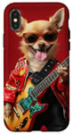 iPhone X/XS Chihuahua Dog lovers Rock music Cute pets Pet Fun Case