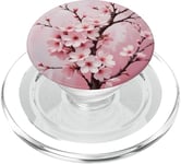 Fleur Rose Cerisier Fleur Floral Sakura PopSockets PopGrip pour MagSafe