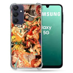 Cokitec Coque Renforcée pour Samsung Galaxy A16 5G Manga One Piece Nakama