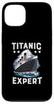 Coque pour iPhone 13 Titanic Expert – White Starline RMS Titanic Garçons Filles