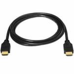 Cable - connectique tv - video - son Aisens - A119-0095 - A119 - 0095 - Cable HDMI Haute Vitesse HEC de 3 m, Couleur Noir