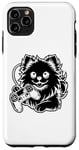 Coque pour iPhone 11 Pro Max Poméranian Video Gamer Poméraniens Pom Dog