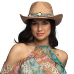 Boland - Chapeau de cowboy, Couvre-chef, Accessoire pour costumes western, Accessoires pour festival, carnaval ou fête à thème