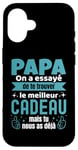 Coque pour iPhone 16 Cadeau Pour Papa Fete Des Pere Cadeaux Anniversaire Homme