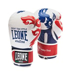 Leone 1947 GN031 Gants de Boxe Mixte Adulte, Blanc, 10 oz