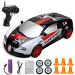 2.4G Drift Rc Car 4WD RC Drift Car Lelu Kaukosäädin GTR Malli AE86 Vehicle Car RC Kilpa-autolelu lapsille Joululahjat