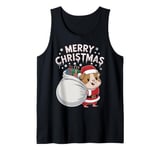 Merry Christmas Guinea pig Tank Top