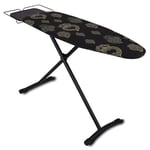 Table à repasser pliable UTAH en acier 125x41 H96cm avec repose fer et repose centrale vapeur