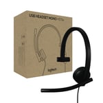 Logitech H570e USB Headset With Microphone for PC and Mac, USB-C Wired Headset W