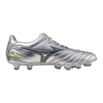 Mizuno Morelia Neo IV Pro FG/AG Platinum Silver - Sølv/Cool Gray, størrelse 40