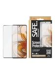 SAFE. by PanzerGlass Screen Protector w. Black Frame Motorola edge 50 | Ultra-Wide Fit