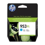 HP 953XL, cyan Ink Cartridge f6u16ae