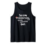 This Is My Christmas Movie Watching Shirt Tank Top