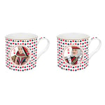 Easy Life COFFRET 2 MUGS 30CL EN PORCELAINE CASINO ROYALE