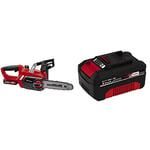 Einhell GE-LC 18/25 Li Power X-Change 18V Cordless Chainsaw with Battery and Fast Charger & Power X-Change 18V, 4.0Ah Lithium-Ion Battery