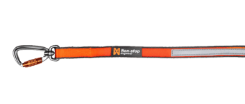 Non-Stop Dogwear Move Leash Orange 150 cm x 15 mm