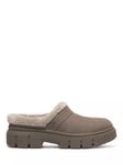 Timberland Greyfield Leather Fluffy Lined Clogs