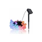 Kinsi - Lampe solaire led, led Ballon Lumière, Bande led, 7M 50 lumières, Convient pour jardin, mariage, Coloré