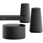 Loewe Home Cinema SET553 - Pack Barre de Son + enceintes Dolby Atmos 5.1.2 Noir