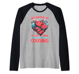 We Broke Up But He Said We Could Still Be Cousins -_ - Raglan Baseball Tee