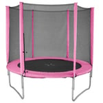 EvoStar II 8ft Trampoline and Enclosure (Pink)