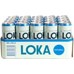 Loka Naturell 33cl sleek can 20st