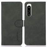 KHAZNEH Sony Xperia 5 IV 5G Anti-drop Wallet etui - Grønn