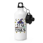 Stay Magical Sports Water Bottle Funny Joke Magical Spell Witch Wizard Camping