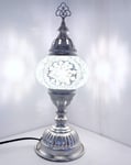 Handcrafted Turkish/Moroccan Tiffany Style Mosaic Desk Lamps (Approved by UK and EU Standard Authorities)
