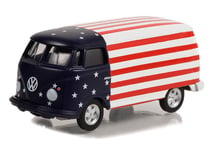 GREENLIGHT, VOLKSWAGEN T2 PANEL VAN 1964 American Flag from the series CLUB V...